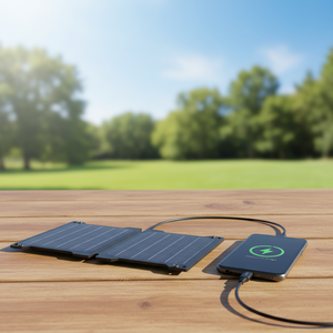 Lightweight Folding USB 6V 5V 10W ETFE Coating Solar Charger Waterproof Hiking Camping Smart Watch Headlamp Phone Charger USB