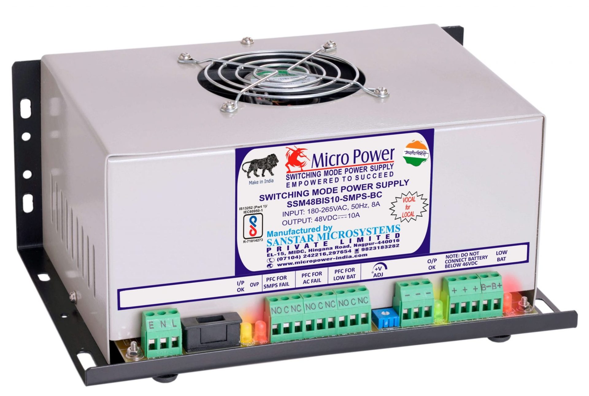 48V Power Supplies for Industrial Grade PoE Switch