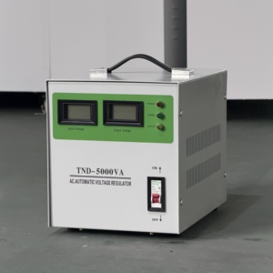 5KVA Single Phase SVC Servo Carbon Brush Voltage Stabilizer