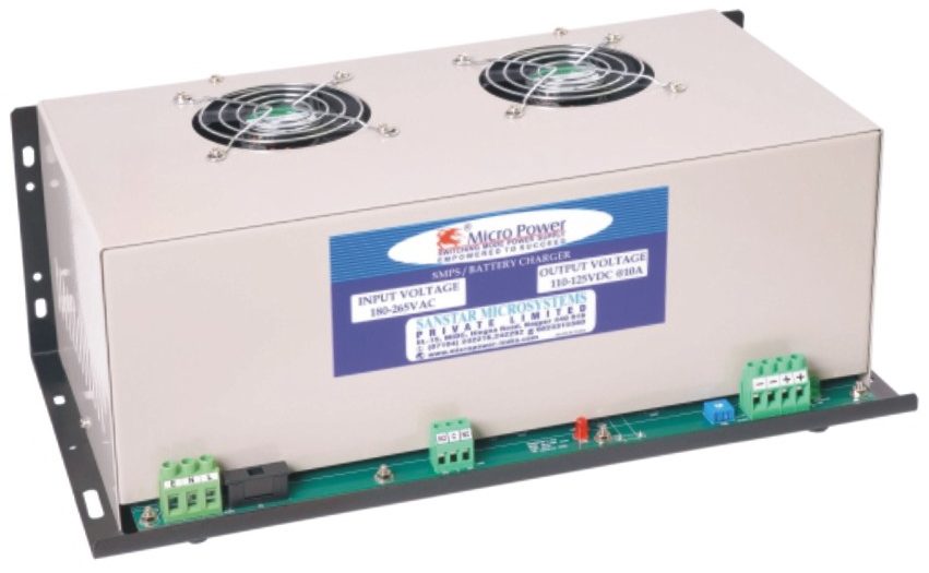 Industrial Battery Charger for Substation and VCB Panel - Micro Power SSM Series