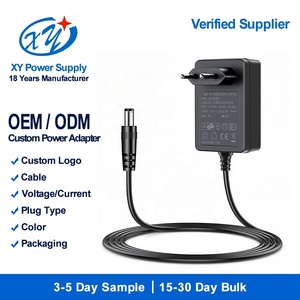 EU Wall Mount AC Adapter Switching Power Supply 12V 3A 36W