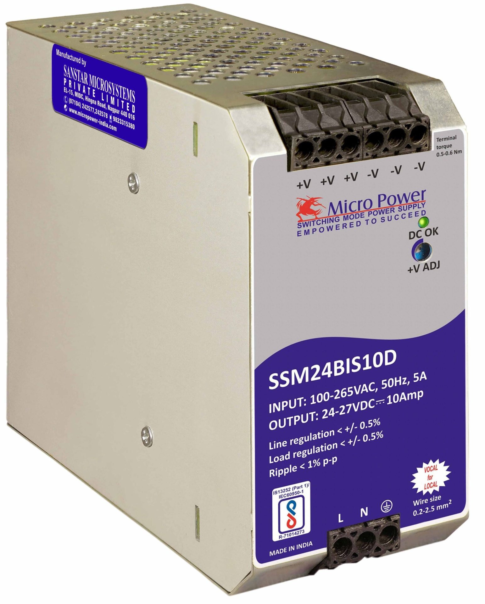 48V DIN Rail Mounting Power Supplies