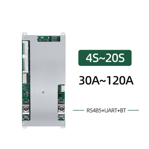 XJ Smart BMS 4S 6S 8S 13S 16S 17S 20S 24V 36V 48V 40A 60A 80A 100A 120A LifePO4 LFP NMC Sodium-Ion BMS Battery Management System